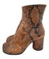 Maison Margiela (メゾンマルジェラ) Tabi boots  アンクルブーツ　足袋 ブラウン サイズ:SIZE 36 1/2：50000円