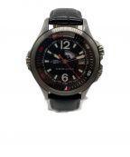 HAMILTONハミルトン）の古着「カーキ GMT 自動巻き 腕時計」｜ブラック