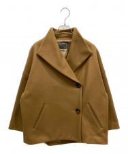 Noble (ノーブル) MANTECOオーバーショートコート ブラウン サイズ:SIZE Free