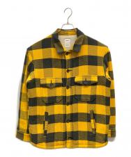 RHC Ron Herman (アールエイチシー ロンハーマン) ボアバッファローチェックシャツ イエロー サイズ:SIZE M
