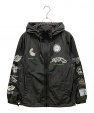 DIESEL (ディーゼル) フーデッドジャケット ブラック サイズ:SIZE XS
