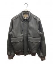 L.L.Bean (エルエルビーン) A-2フライトジャケット ブラック サイズ:SIZE S
