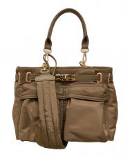GOOD GRIEF! (グッドグリーフ) BELTED SHOULDER BAG 2way ベージュ