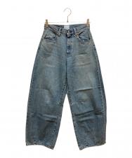 Ungrid (アングリッド) カーブルーズカラーデニム インディゴ サイズ:SIZE 63.5cm (W25) 未使用品