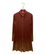DIESEL (ディーゼル) ポロミニドレス ブラウン サイズ:SIZE L