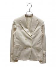 BOGLIOLI (ボリオリ) ダブルジャケット ホワイト サイズ:SIZE 40