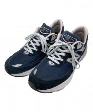 NEW BALANCE (ニューバランス) ローカットスニーカー ネイビー サイズ:SIZE 26.5cm