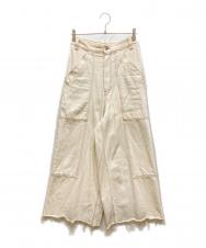 MM6 Maison Margiela (エムエムシックスメゾンマルジェラ) SUPER BLEACH JEANS アイボリー サイズ:SIZE M