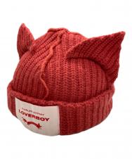 CHARLES JEFFREY LOVERBOY (チャールズ ジェフリー ラバーボーイ) CHUNKY EARS BEANIE レッド