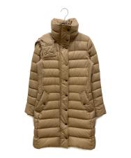BURBERRY LONDON (バーバリーロンドン) ダウンロングコート ベージュ サイズ:SIZE 38