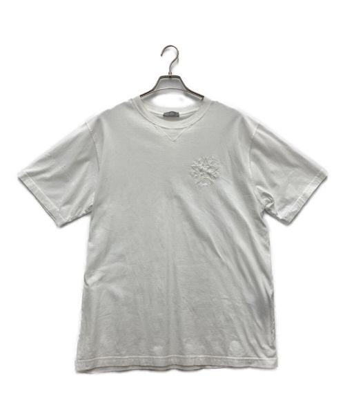 Dior（ディオール）DIOR (ディオール) スター刺繍クルーネックTシャツ ホワイト サイズ:Lの古着・服飾アイテム