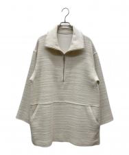Plage (プラージュ) TWEEDhalfzipプルオーバー ホワイト サイズ:36
