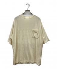 COMOLI (コモリ) 24SS サマーウール 半袖Tシャツ アイボリー サイズ:3