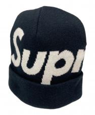 SUPREME (シュプリーム) Big Logo Beanie ブラック サイズ:-