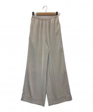 Plage (プラージュ) dull satin relax パンツ ベージュ サイズ:34