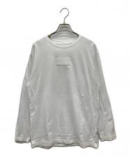 MM6 Maison Margiela (エムエムシックスメゾンマルジェラ) ロゴワッペンカットソー ホワイト サイズ:SIZE 14