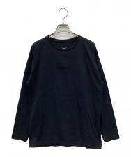 MM6 Maison Margiela (エムエムシックスメゾンマルジェラ) ロゴワッペンカットソー ブラック サイズ:SIZE 14