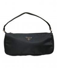 PRADA (プラダ) TESSUTO SPORT ナイロンポーチ ブラック