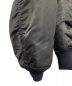 中古・古着 ARK (アーク) ワッペンリメイクMA-1ジャケット ブラック サイズ:XL：5800円