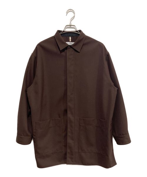 OAMC（オーエーエムシー）OAMC (オーエーエムシー) シャツジャケット ブラウン サイズ:Lの古着・服飾アイテム