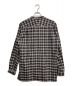 DAIRIKU (ダイリク) リボンタイチェックシャツ / Ribbon Tie Check Shirt ブラック×グレー サイズ:L：27000円