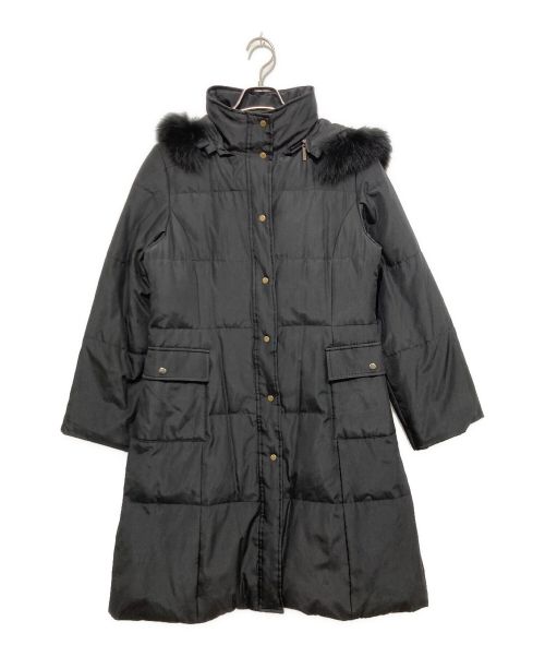 BALMAIN（バルマン）BALMAIN (バルマン) シルクダウンコート ブラック サイズ:Mの古着・服飾アイテム