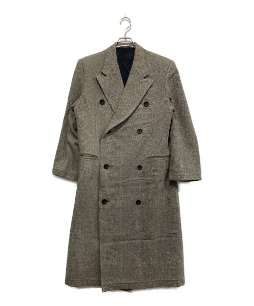 Y's（ワイズ）Y's (ワイズ) ウールチェスターコート グレー サイズ:サイズ表記なしの古着・服飾アイテム