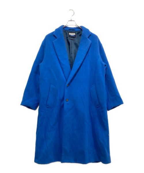 MAISON SPECIAL（メゾンスペシャル）MAISON SPECIAL (メゾンスペシャル) オーバーチェスターコート ブルー サイズ:02の古着・服飾アイテム