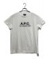A.P.C.（アーペーセー）の古着「ロゴTシャツ」｜ホワイト