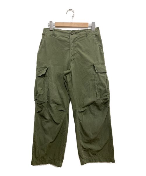 US ARMY（ユーエスアーミー）US ARMY (ユーエス アーミー) ジャングルファティーグカーゴパンツ グリーン サイズ:SMALL-REGULARの古着・服飾アイテム