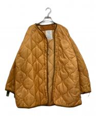 US ARMY (ユーエスアーミー) キルトライナージャケット オレンジ サイズ:M