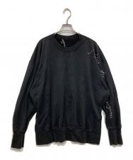 Y-3 (ワイスリー) サシコスローガンスウェット / M SASH SLGN SWT ブラック サイズ:L/G