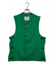 U'S NAVY (ユーエスネイビー) Ground Crewman's Vest グリーン サイズ:SMALL/MEDIUM（34-40）