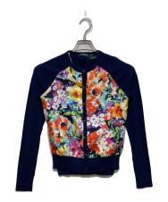 LAUREN RALPH LAUREN (ローレン ラルフ ローレン) アンサンブルカーディガン ネイビー サイズ:XXS