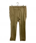 DESCENTEデサント）の古着「RELAXED TAPERED HI ST PANTS/DAMPGD90」｜ブラウン