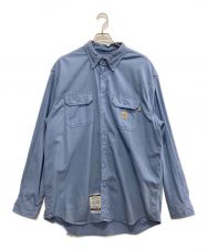 CarHartt (カーハート) ワークシャツ ブルー サイズ:XL