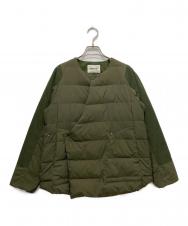 ZUCCA (ズッカ) ダウンジャケット カーキ サイズ:M