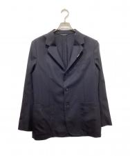 PAUL SMITH (ポールスミス) ソリッドウールストレッチジャケット ネイビー サイズ:L