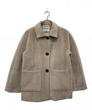 Fano Studios (ファノ ストゥディオズ) ビッグシルエット ワイドスリーブ シャギーコート ベージュ サイズ:S