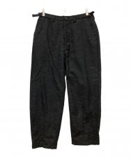 AFTERHOURS (アフターアワーズ) ウールパンツ ブラック サイズ:2