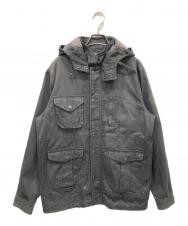 HUF (ハフ) コーティングジャケット ブラック サイズ:M