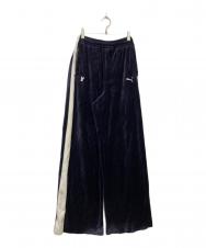 PUMA (プーマ) masu (エムエーエスユー) T7 WIDE TRACK PANTS ネイビー サイズ:S