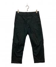 eYe COMME des GARCONS JUNYAWATANABE MAN (アイ コム デ ギャルソン ジュンヤ ワタナベ マン) コットンツイルパンツ ブラック サイズ:XS