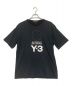 adidas（アディダス）の古着「Y-3 Stacked Logo Tee」｜ブラック
