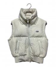 DIESEL (ディーゼル) W-PEYT-SSL ダウンベスト クリーム サイズ:40