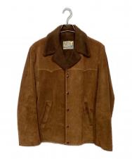 PIONEER WEAR (パイオニアウェア) 70s スエードジャケット ブラウン サイズ:38