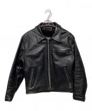 Schott (ショット) 642 ライナー付シングルライダースジャケット 1780305012 ブラック サイズ:40