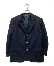 BROOKS BROTHERS (ブルックスブラザーズ) 紺ブレ 金ボタンテーラードジャケット ネイビー サイズ:43
