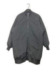 s'yte (サイト) TAION (タイオン) REVERSIBLE LONG BOMBER JACKET ブラック サイズ:2