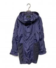 tricot COMME des GARCONS (トリココムデギャルソン) ナイロンフーデッドコート ネイビー サイズ:S